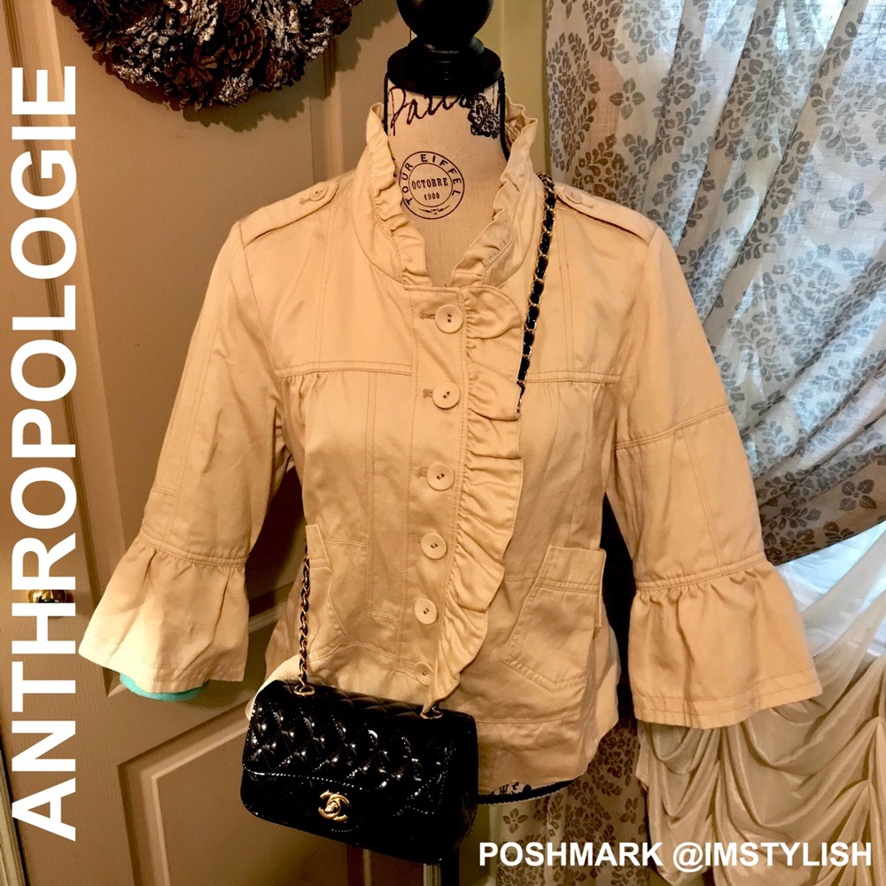 🆕NWOT Ett Twa Anthropologie Seneca Jacket